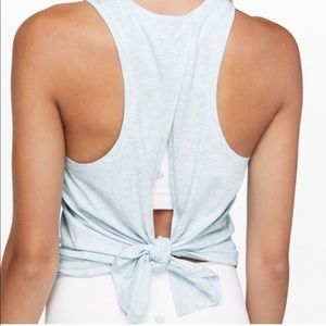 Lululemon tie back tank
